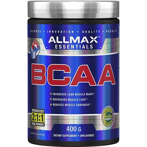 AllMax Nutrition BCAA 2:1:1, 400 Grams